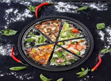 3 pieces - Pizza pans - round pizza plate - pizza baking sheet - baking sheet - round baking sheets V1188-MS101-02933-1