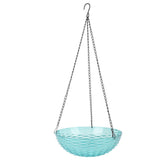 Solar Bird Bath Fountain Sturdy Plastics Hanging Bird Bath Bubbler Fountain Bird Feeder for Outdoor V1294-YM0901-3111240307511