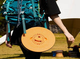 Portable Retractable Stool MAX Gen 8 Telescopic Camping Seat 50cm Tall Extra Wide Heavy Duty Green V888-ELOSUNG44507