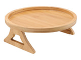 Sofa Tray Bamboo Wood Texture Armrest Couch Clip On Tray Table for Coffee Tea Snacks V1294-YM0717-3111220221811