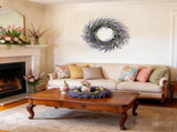 22" Soft Touch Lavender Wreath for Front Door - Spring Summer Purple Flower Wreath for Indoor V1258-DP02-C-2661