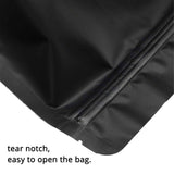 100 Resealable Mylar Stand Up Bags 36x25cm - Black Food Packaging Zip Pouch V238-SUPDZ-40209005805648
