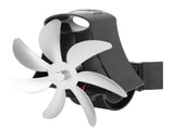 Wood Fan Pipe Fireplace Fan 7 Blades Fan On Chimney Silent Motors Heat Powered Wood V1294-YM0706-3114230124313