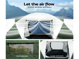 Weisshorn Family Camping Tent 12 Person Hiking Beach Tents Green TENT-C-DOME12-DX