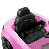 Rigo Kids Electric Ride On Car Toys Cars Headlight Music Remote Control 12V Pink RCAR-MASRT-S-PK