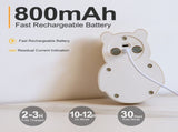 Adorable Cartoon Bear Magnetic Motion Sensor Night Light Rechargeable LED Wall Lamp with Warm and V1341-ZY-LS6HDUFV-WALNUTGRAIN-3PCS