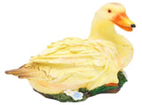 Resin Duck Statue Simulation Duck Ornament Model Decoration for Outdoor Garden YardYellow V1294-YM0901-3111210157812