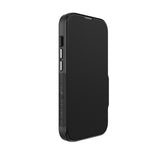 EFM Monaco E-leather Wallet Case Armour With D3O Plus Suits Iphone 15 - Black/Space Grey V578-EFCFLAE605BLA