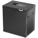 Wall Mount Network Server Cabinet, 393.7 mm Deep, Server Rack Cabinet Enclosure, 90.72 kg Max. V952-WLJJGHB12U155L3S8V0