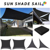 5x5x5m Waterproof Outdoor Triangular Sun Sail UV Protective Shade Net for Camping Garden and Pool, V1188-MS-325-1255