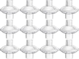12-pack CPAP Inline Filter, Universal Inline CPAP Filter Compatible with BiPAP Machines V1258-DP02-WO-639
