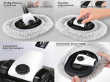 Car Wash Brush Mitt Mop Sponge with Long Handle 15&deg Curve Chenille Microfiber Car Cleaning Brush V1370-AZ4-00207