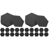120 Sheets English Paper Piecing Templates Sewing Craft, Hexagonal Brick Jigsaw Tool Supplies V1369-AZ3-W-17459