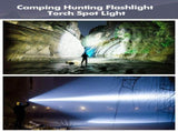 LED Handheld Spotlight Rechargeable Camping Hunting Flashlight Torch Spot Light V1308-DSZKI-809