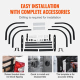 Truck Bed Extender, Aluminum Retractable Tailgate Extender, 131cm-162.6cm Adjustable Length, Fits V952-KCCKZKHSLHJ4KC60EV0