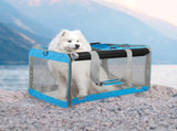 Pawz 3 in 1 Pet Soft Crate Dog Cat Carrier XL Size Blue PT1254-XL-BL