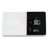 Smart Thermostat Slide Bar Timing Programmable Negative LCD Wifi Voice Control 95240V V1294-YM0717-3114220067911