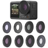 Star Night Lens Filter For Dji Action 3 - Streak Cpl Nd8 Nd16 Nd32 Nd64 PRL-7150POD