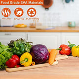 Non Adhesive Shelf Liner, Washable Waterproof Non Slip Cabinet Drawer Refrigerator Liner, 20 in x 35 V1237-MS-724-078
