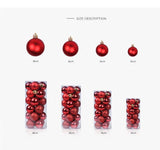 24 Pieces Plastic Electroplated Festive Decor Spheres, Gold 8cm Shiny Balls to Beautify Christmas V1221-XM-LB4788-ZS118