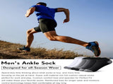 150 Pairs Men's Cushion Ankle Socks Breathable Casual Comfort Men Low Cut Sock for Sports Outdoor V1258-DP02-C-2203
