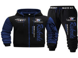 Men'S Hoodie Set Letter Print Hoodie Casual Sportswear Jogger Set Australian - Red - Size S V1106-M-APP-66132-RED-SAUSEU46