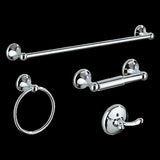 4 Piece Towel Bar Set Bath Accessories Bathroom Hardware V63-824731