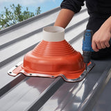 2 Pcs Metal Roof Pipe Flashing Boot Fit 160-300 mm Pipe High Temp Silicone V952-WDGDTGHSGJL28O0JIV0
