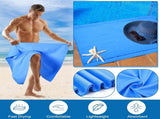 Tutuviw Chamois Towel Quick Dry Swimmers,2Pcs Microfiber Shammy Towel,Lightweight Chamois Towel V1189-WXFWAL-20260319-00390