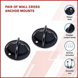 Pair of Wall Cross Anchor Mounts V63-817973