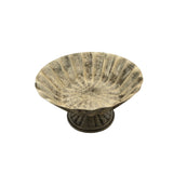 Roman Bowl – Zinc Finish | Metal Decorative & Serving Bowl V1026-KLC9147