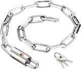Heavy Duty Bike Chain Lock, Anti-Theft Security Lock for Bicycle, Motorcycle, Gate, Fence and V1308-DSZKI-1200-6