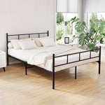 Artiss Bed Frame Double Metal Bed Frames SOL MBED-C-SOL-D-BK