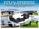 Heavy-Duty Gooseneck Trailer Lock, Gooseneck Lock Fit for Heavy Trailers, Livestock Haulers and RVs V1370-AZ4-01703
