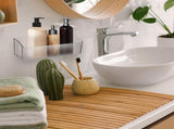 2 Packs Adhesive Cabinet Door Organizer, Clear Plastic Lid Organizer for Food Storage Container Lid, V1192-AZ-W-17327