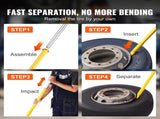 Tire Bead Breaker Slide Hammer, 117.5 cm Length Tire Slide Hammer, Heavy Duty Steel Tire Changing V952-HCSTQPSJHSTTSOYX5V0