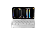 Rose gold Magic Keyboard Case for ipad Air6/Air7 11-inch, Bluetooth Keyboard with RGB Backlight & V888-ELOSUNG34502