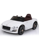 Kahuna Bentley Exp 12 Speed 6E Licensed Kids Ride On Electric Car - White CAR-BEN-WH