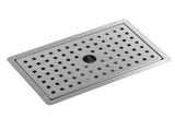 Kitchen Sink with Water Drainage Tray Stainless Steel Small Bar Sink Workstation Basin for V1294-YM0901-3118240184211
