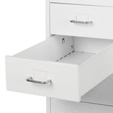 Levede Office Cabinet 8 Drawer Drawers White HO0403-8-WH