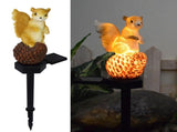 In-ground Garden Light Squirrel Shape Solar Intelligent Light Control Yard Decoration Waterproof V1369-AZ3-W-05283