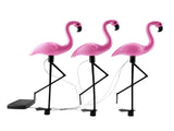 3 In 1 LED Flamingo Solar Power Light for Outdoor Waterproof Yard Garden Lawn Lamp V1294-YM0727-ZM00583