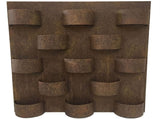 Rust 13-Planter Wallhanging V637-71280PLN