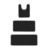 Bathroom Rugs Sets 3 Piece, Absorbent Bath For Bathroom, Non-Slip Machine Washable Toilet Bath V1366-AZ2-W-12727
