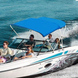 3 Bow Bimini Top Boat Cover, 900D Polyester Canopy with 1" Aluminum Alloy Frame, Waterproof and Sun V952-3GCYZYP6L616QR5XQV0