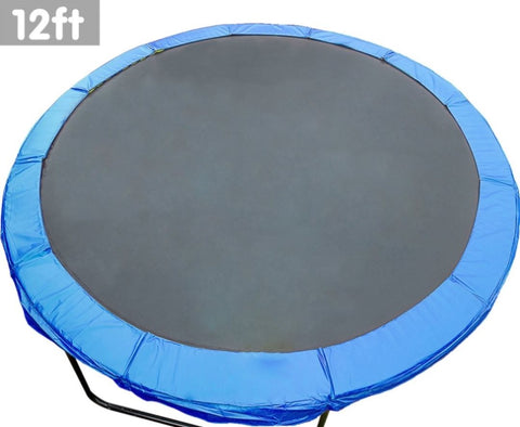 12ft Replacement Outdoor Round Trampoline Safety Spring Pad Cover TRP-PAD-BU-12