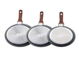 Frying Pan Skillet, Aluminum Egg Fry Pans, 3 Piece Set , Nonsitck Heavy-Duty V952-LCGSJTMFSTC9SVAUG001V0