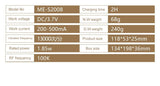 pEMS Microcurrent Facial Device with RF Radio Frequency, 5 Light Therapy, Thermal Heating & Ionic V1265-ME-S2008
