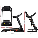 Everfit Treadmill Electric Home Gym Fitness Exercise Machine Hydraulic 420mm TMILL-TITAN42-SIM