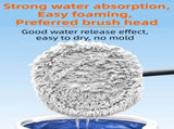 Professional Telescopic Car Microfiber Wash Mop - 90&deg Rotating Detachable Brush Head, 15&deg V888-ELOSUNG52089